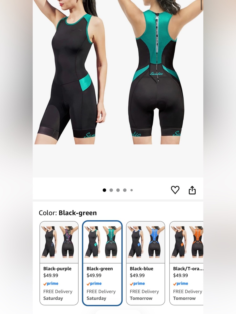 Santic triathlon suit